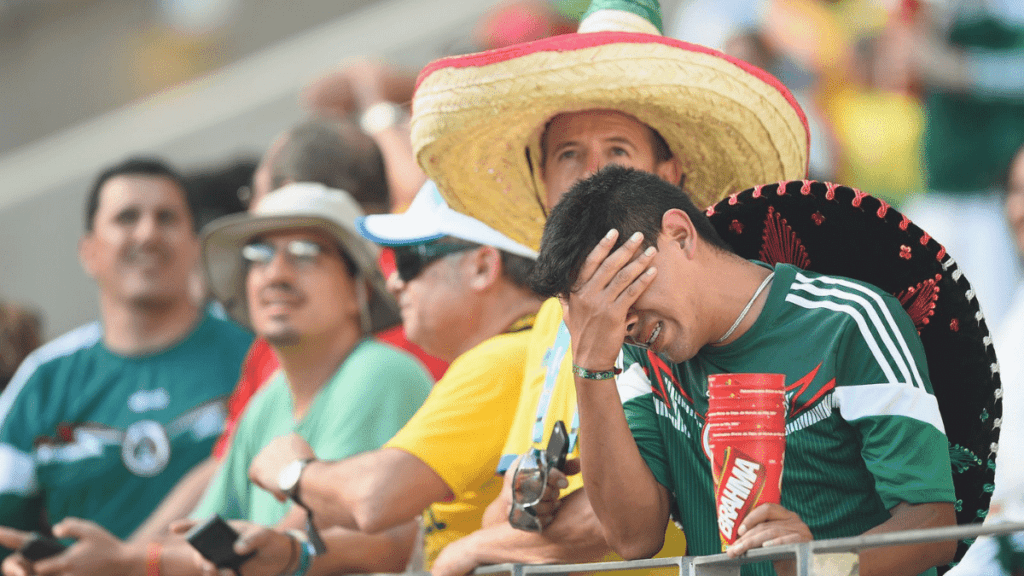 Las emociones ante la descalificación de México en el mundial