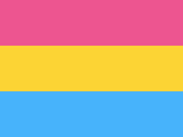 Bandera del orgullo pansexual