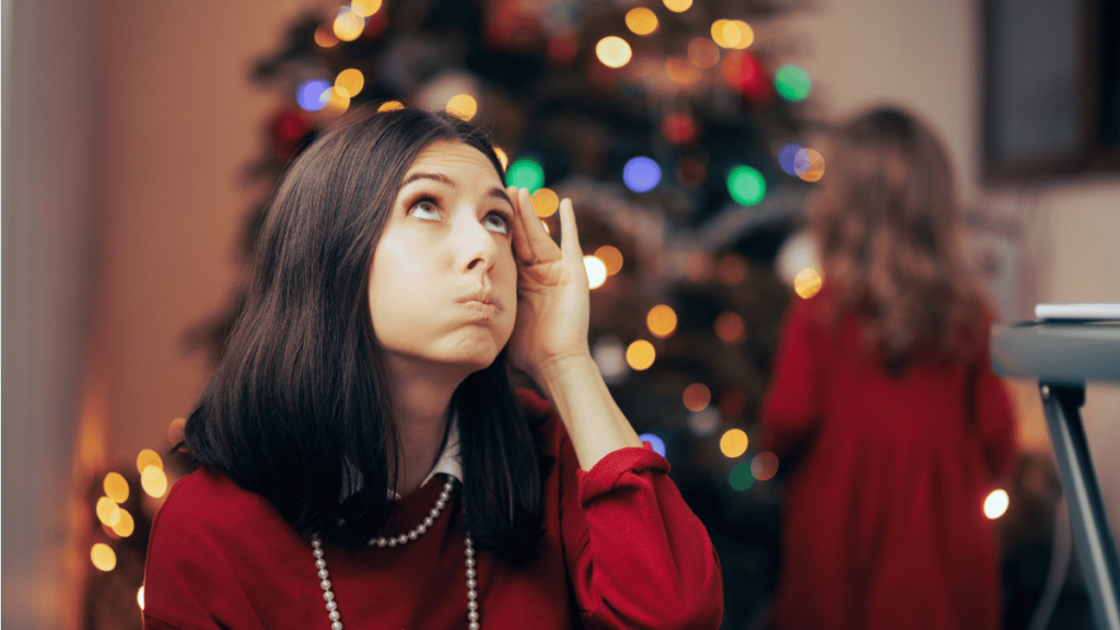 estrés por fiestas navideñas