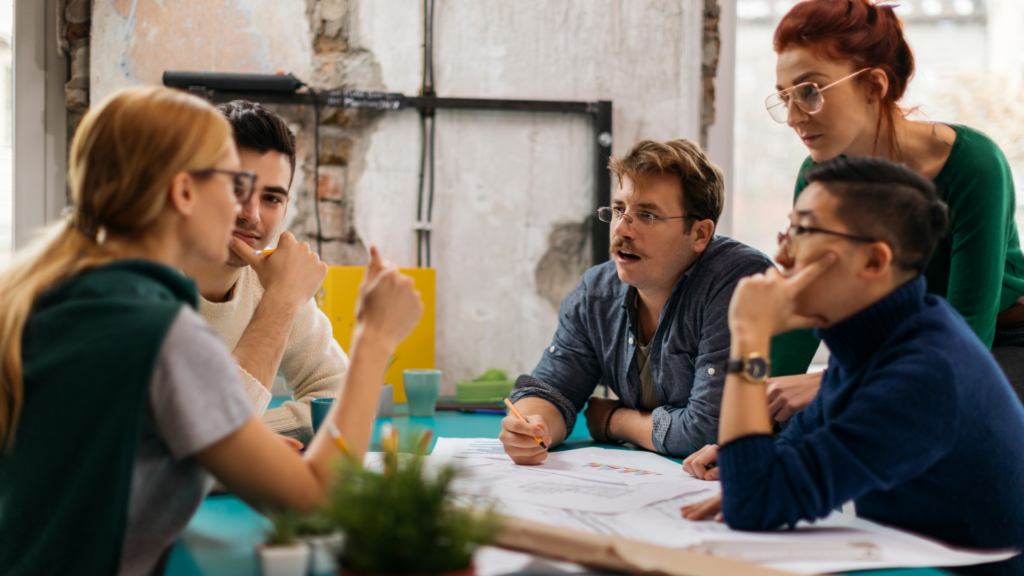 Conversaciones positivas en el trabajo